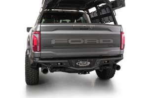 Ford F-150 Raptor Bumper - Rear - Addictive Desert Designs - Race Series - Hammer Black - `21-`24